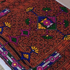 Unique Ajrak Design for Girls