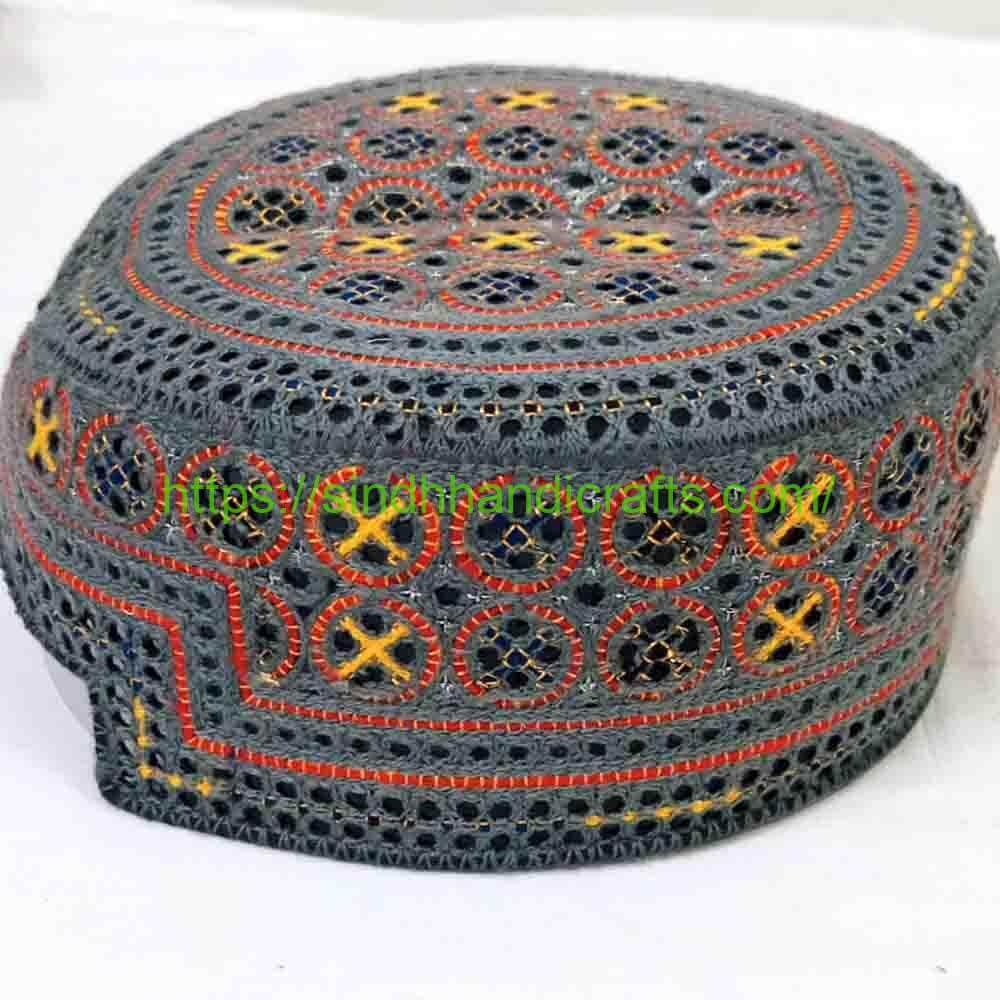 Sindhi Topi 14b Graceful Cap Sindhi