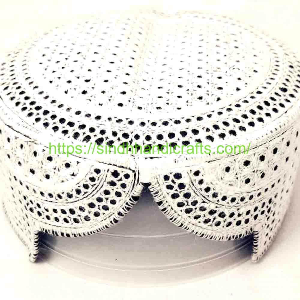 Sindhi Topi 18a Traditional Sindhi Cap