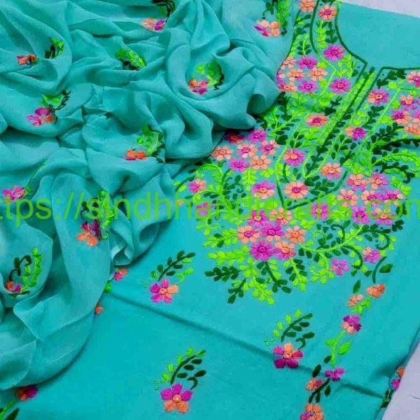 Handmade Embroidery Dress Design for Women