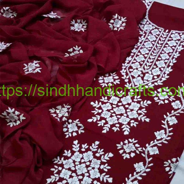 Hand Embroidered Lawn Suits for Women