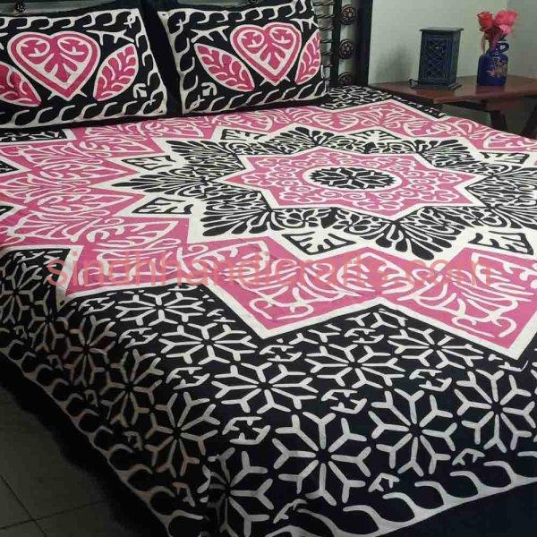 Fascinating Bedsheets Online Pakistan (with 2 Pillow Covers)