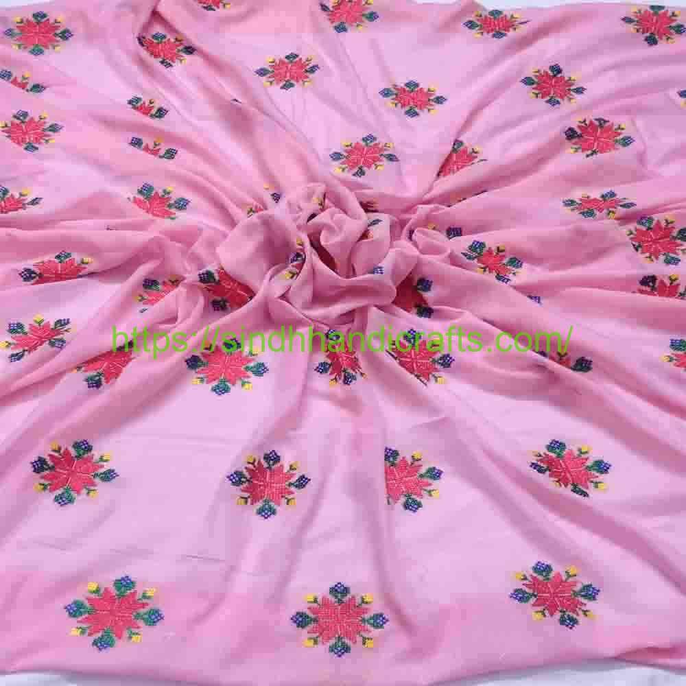 Cross Stitch Embroidered Chadar 13 Best Chadar for Women with Comfort