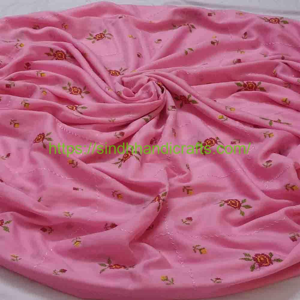 Cross Stitch Embroidered Chadar 3 Stunning Girls Chadar Design