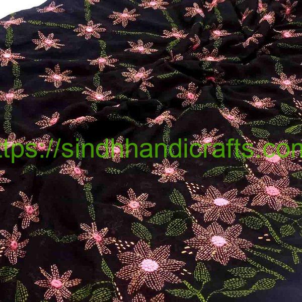 Chadar Flower Design for Ladies