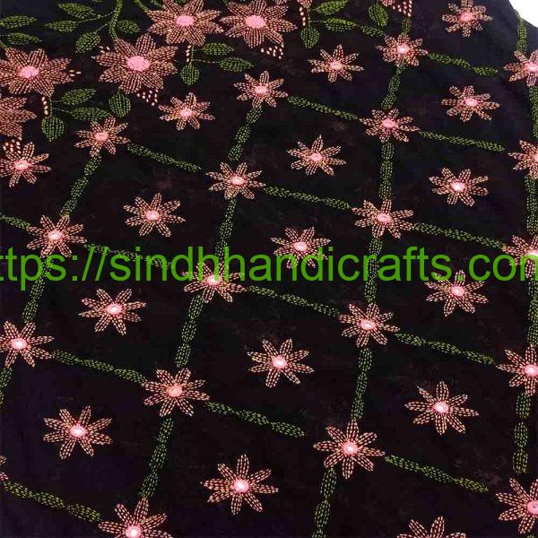 Chadar Flower Design for Ladies