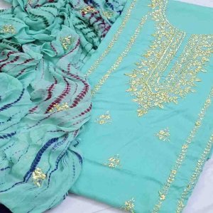 Exquisite Ladies Hand Embroidery Dress Designs in Pakistan