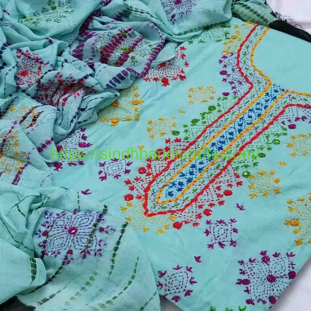 3pc Hand Embroidered Suit 100 Classic Hand Embroidery Suits for Women