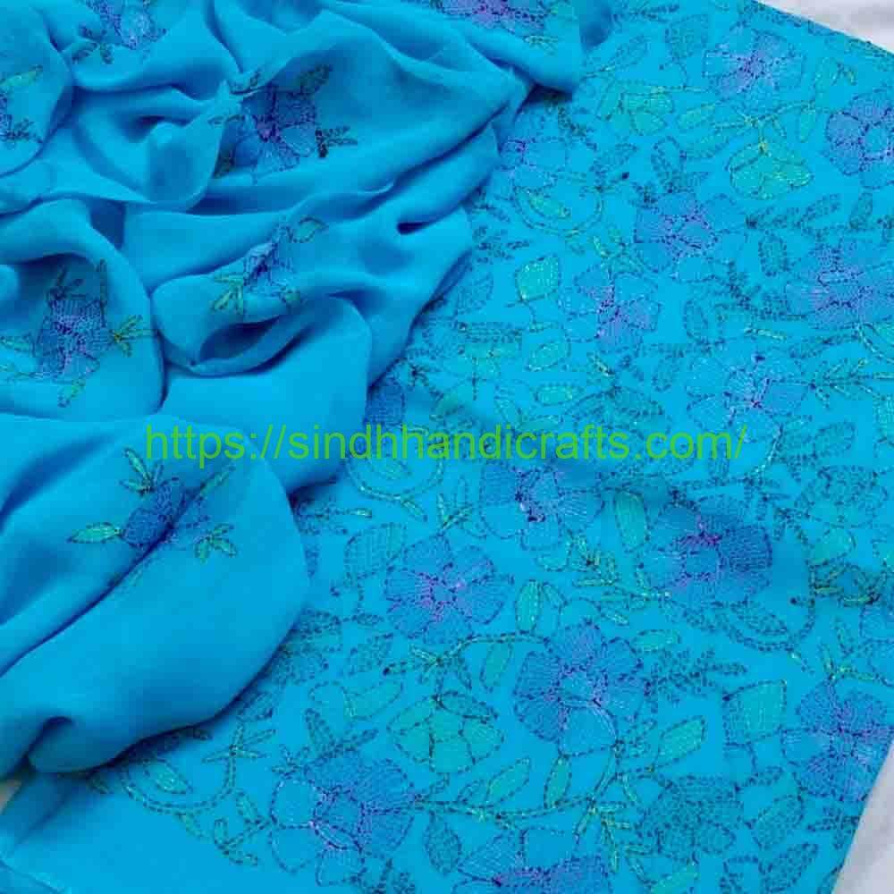 3pc Hand Embroidered Suit 26 Exquisite Ladies Hand Embroidery Dress Designs in Pakistan