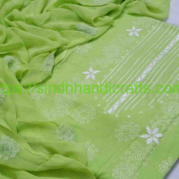 Ladies Hand Work Embroidery Designs on Suits