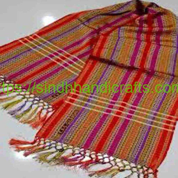 Traditional Thari Shawl (Sindhi Lungi/ Thari Lungi)