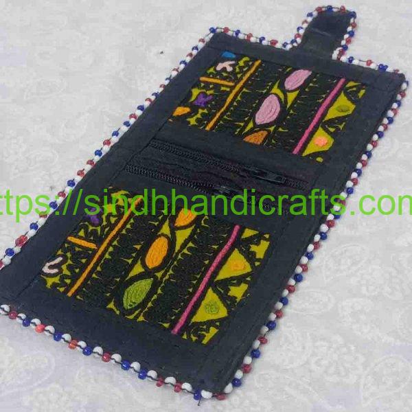 Hand Embroidered Ladies Wallet - Image 2