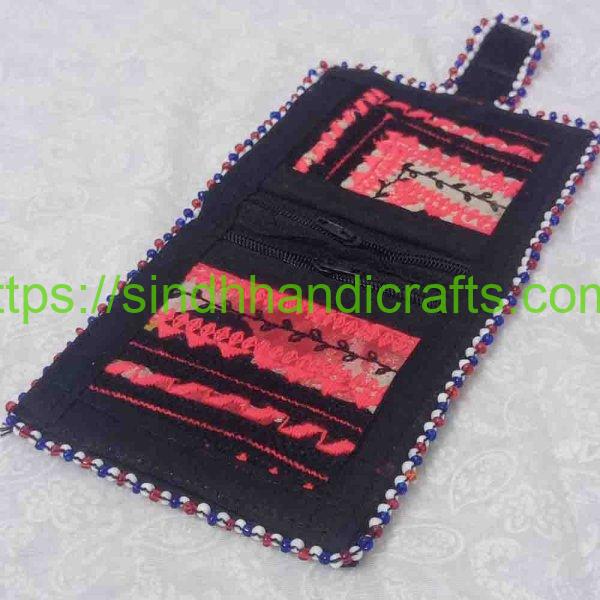 Hand Embroidered Ladies Wallet - Image 2