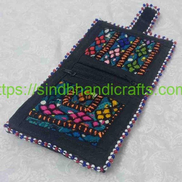 Hand Embroidered Ladies Wallet - Image 2