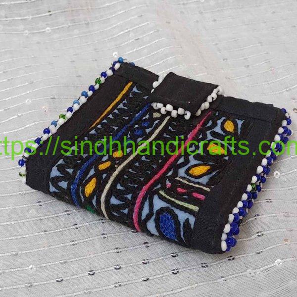 Hand Embroidered Ladies Wallet