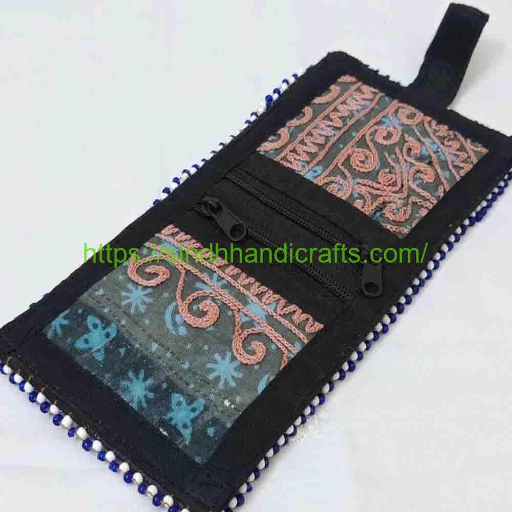 Wallet 50b Sindhi Embroidered Wallet for Women