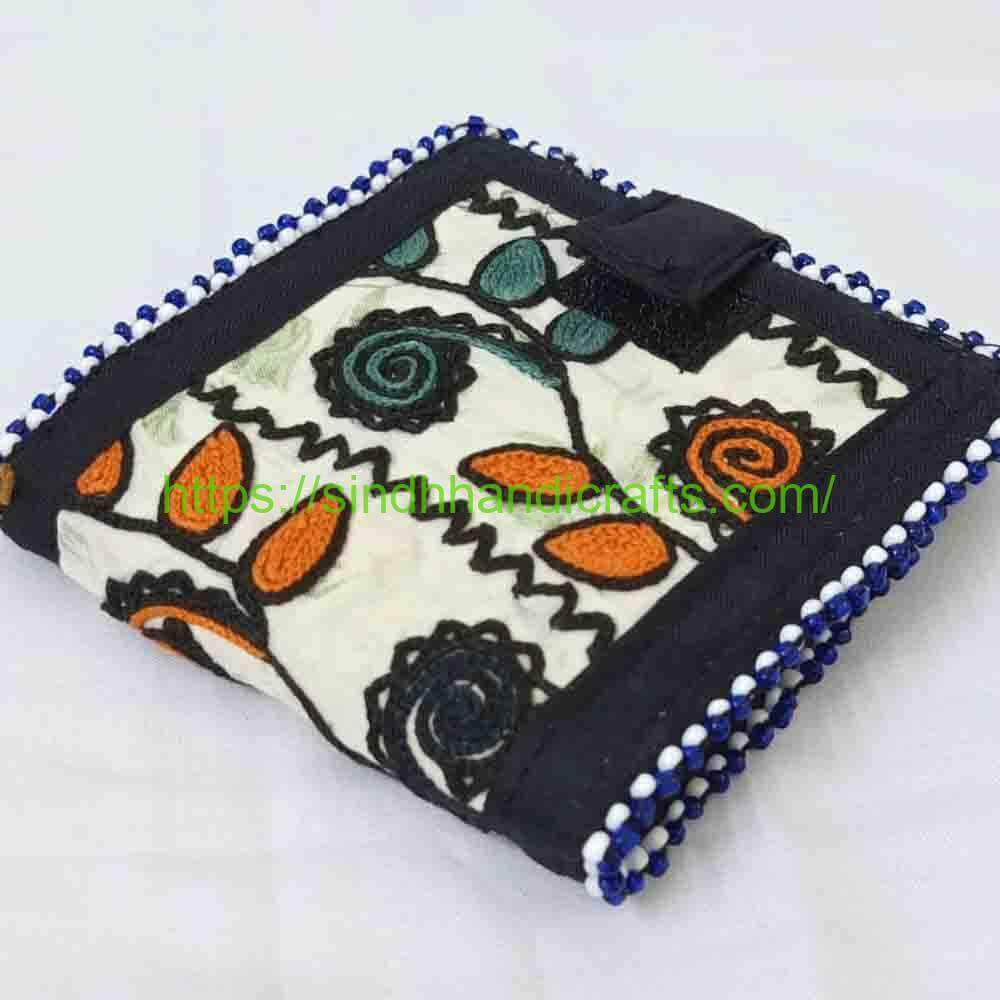 Wallet 53a Hand Embroidered Ladies Wallet