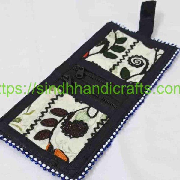 Hand Embroidered Ladies Wallet
