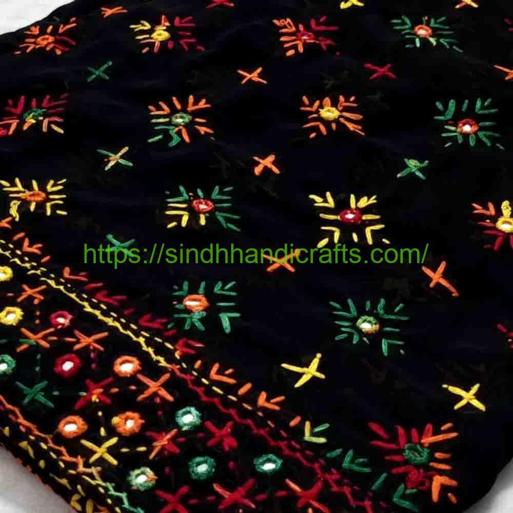 Hand Embroidered Chadar 96b Trendy Chadar Design for Girl Latest