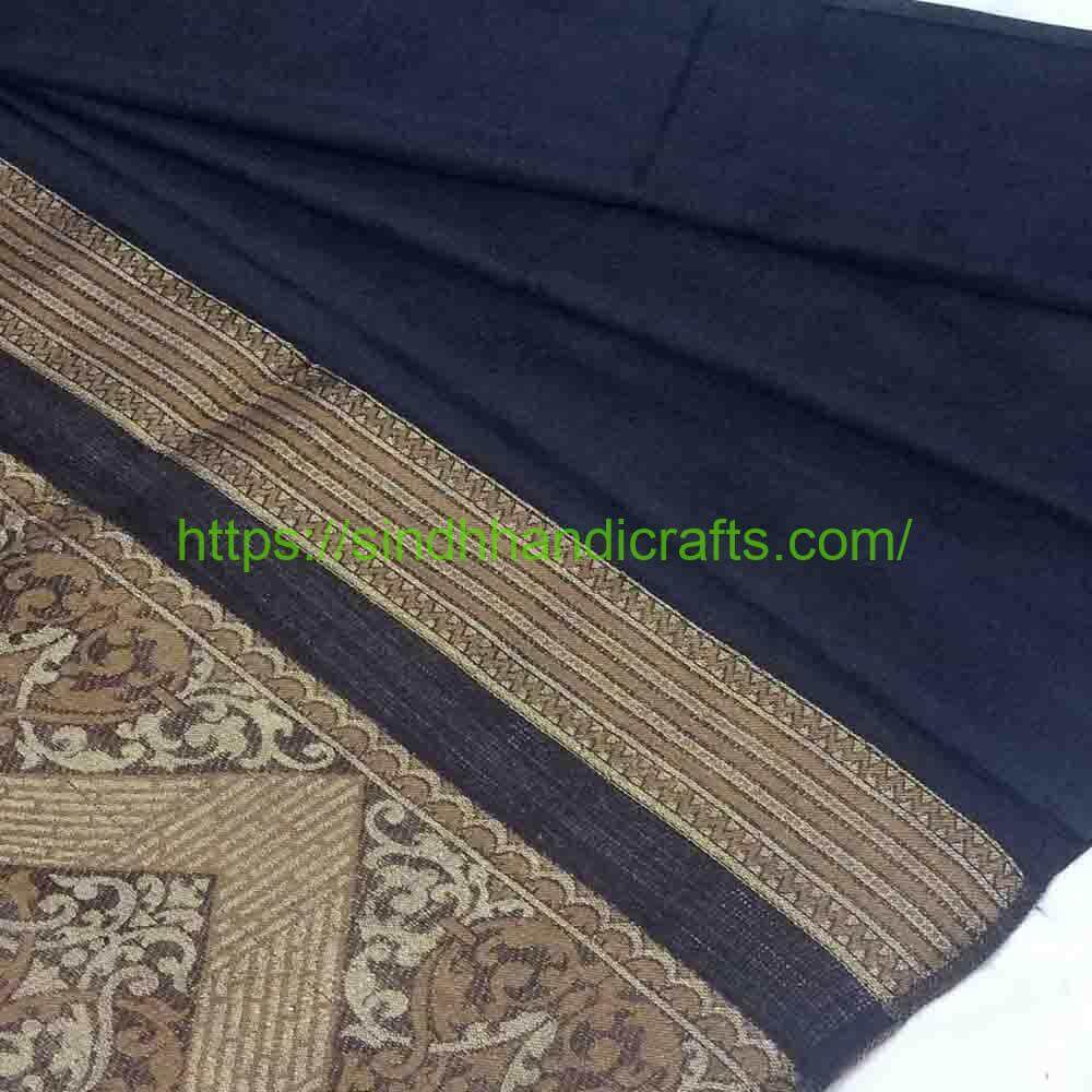 Jacquard. border Chadar 1a New Design Chadar with Jacquard Border