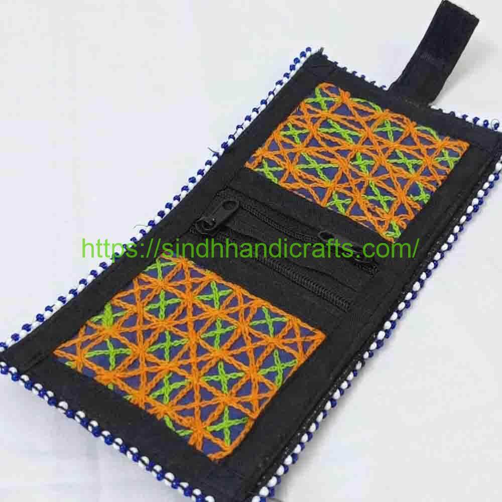 Wallet 52b Embroidered Wallet for Ladies