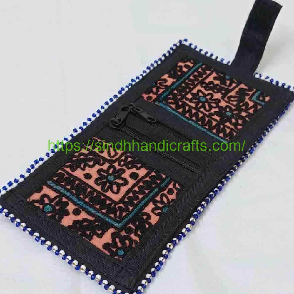 Wallet 54b Hand Embroidered Wallet for Ladies