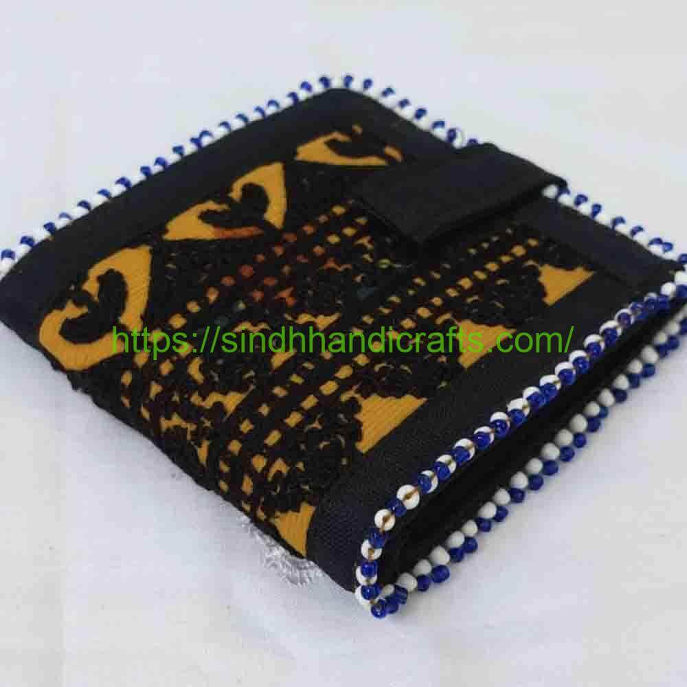 Wallet 55a Hand Embroidered Sindhi Wallet for Ladies