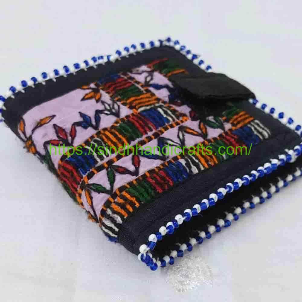 Wallet 56a Hand Embroidered Balochi Wallet for Ladies