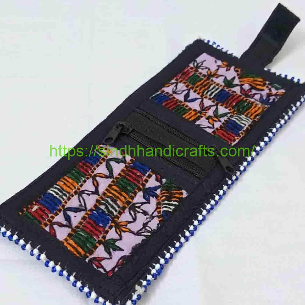 Wallet 56b Hand Embroidered Balochi Wallet for Ladies