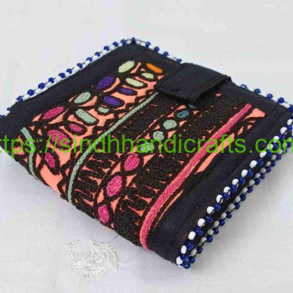 Hand Embroidered Wallet for Girls