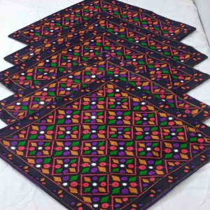 Sindhi Cushion Covers with Traditional Embroidery
