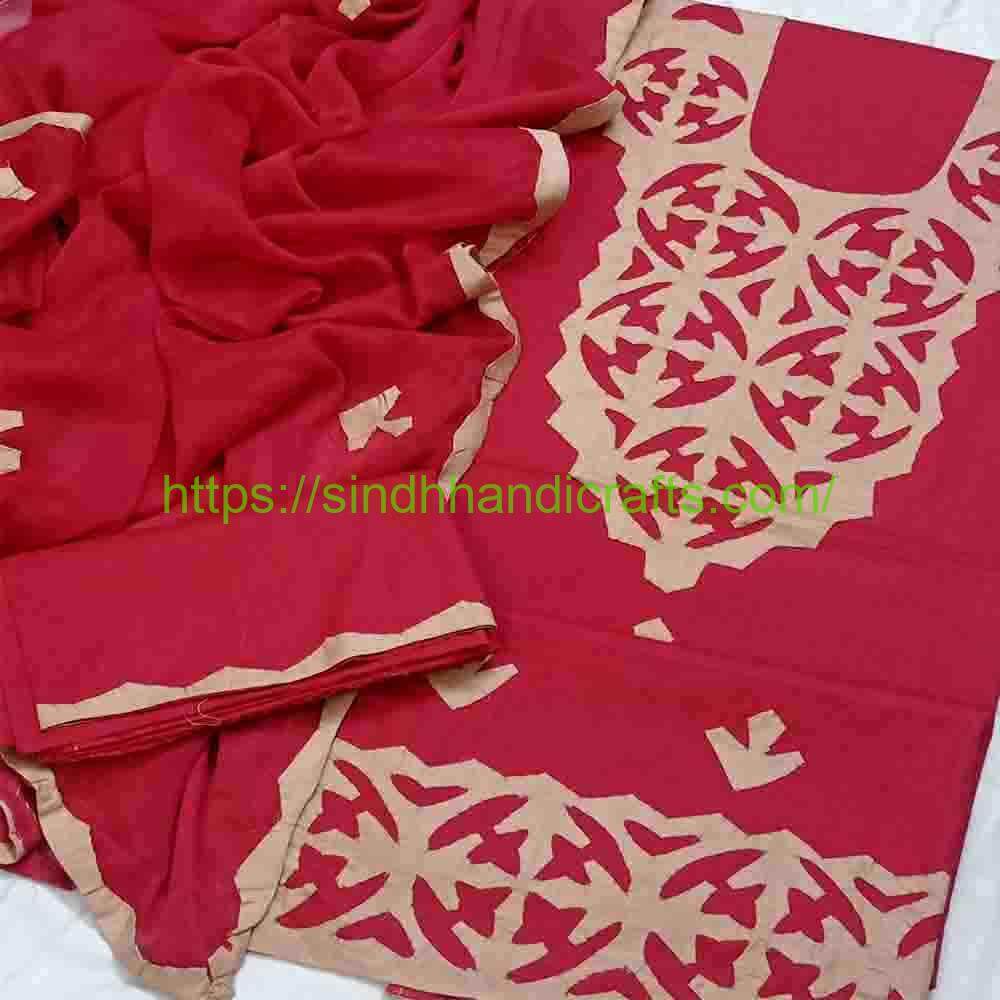 Applique Work Dress 6 Applic Design Suit for Women