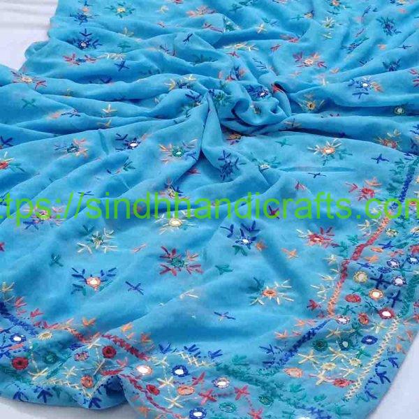 Hand Embroidery Chadar for Women