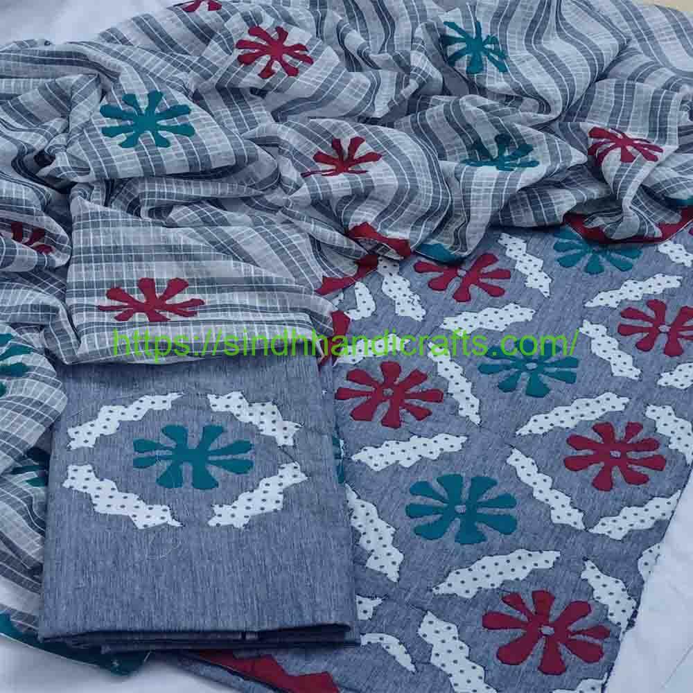 Applique Work Dress 11 Applic Dress Design for Women