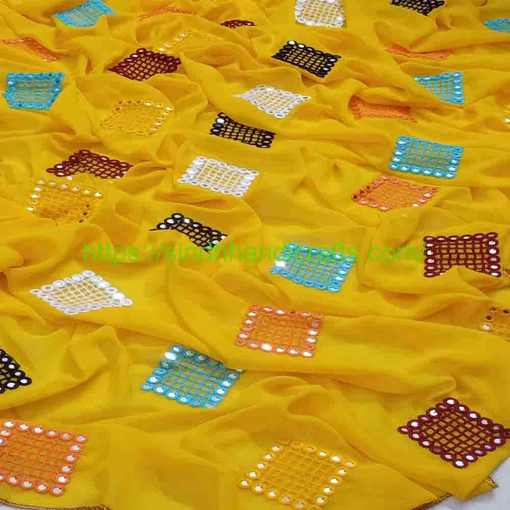 Thread Work Dupatta 1 Latest Dupatta Style for Girls