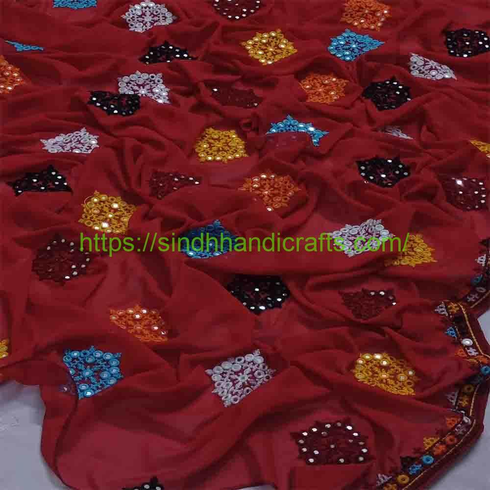 Thread Work Dupatta 3 Thread Work Dupatta for Women