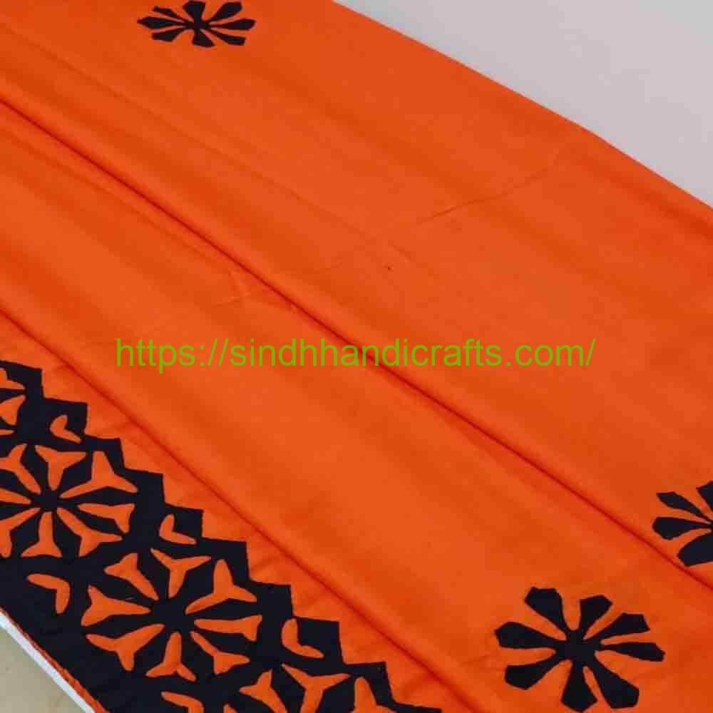 Applique Work Dupatta Design18b Handcrafted Applic Dupatta