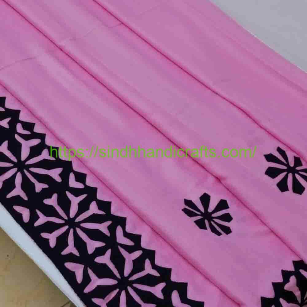 Applique Work Dupatta Design19b Sindhi Applic Dupatta Design