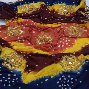 Multicolor Pakistani Chunri Dupatta