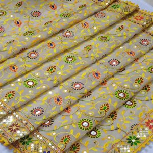 Sindhi Phulkari Dupatta