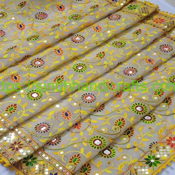 Sindhi Phulkari Dupatta