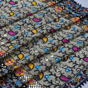 Heavy Embroidered Phulkari Dupatta
