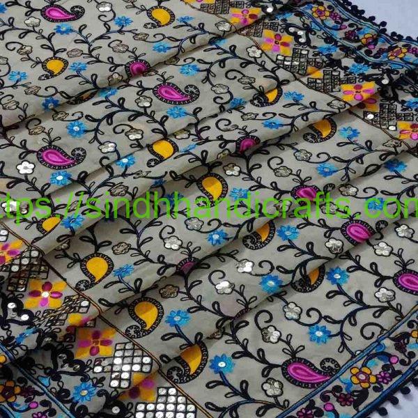Heavy Embroidered Phulkari Dupatta