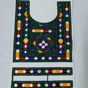 New Neck Design (Embroidered) with Cuff set