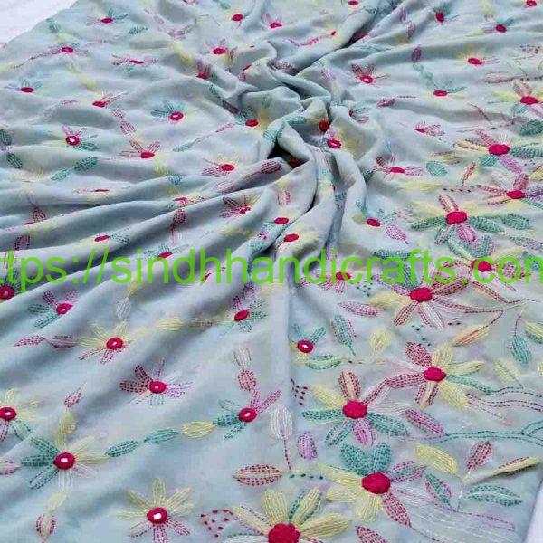 Sindhi Hand Embroidered Chadar for Women