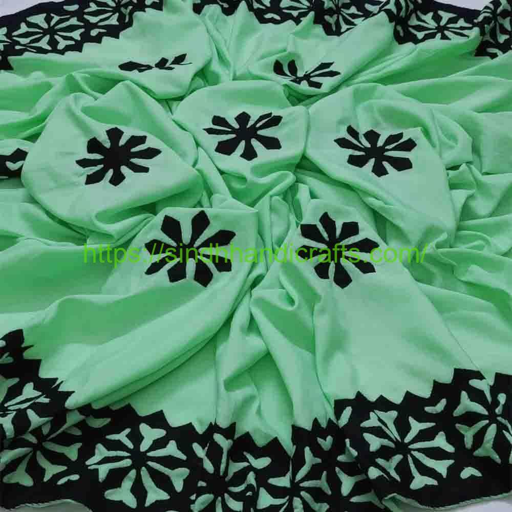 Applique Work Dupatta Design 28a Applique Handwork Dupatta