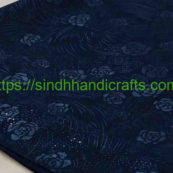 Self printed chadar with stone work for women