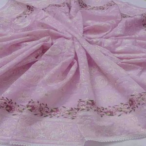 Fancy Chikankari Dupatta Design