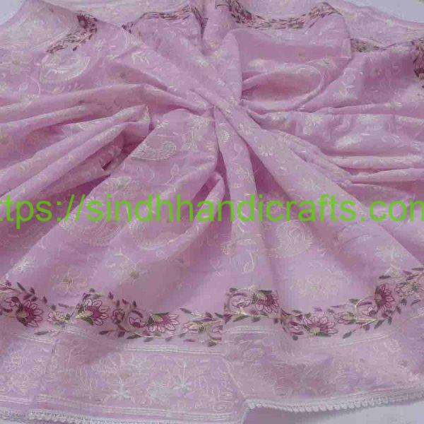 Fancy Chikankari Dupatta Design