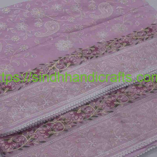 Fancy Chikankari Dupatta Design
